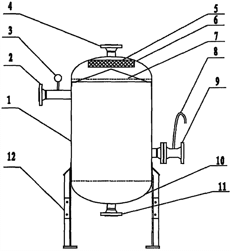 井下采排气水渣三相分离器的制作方法