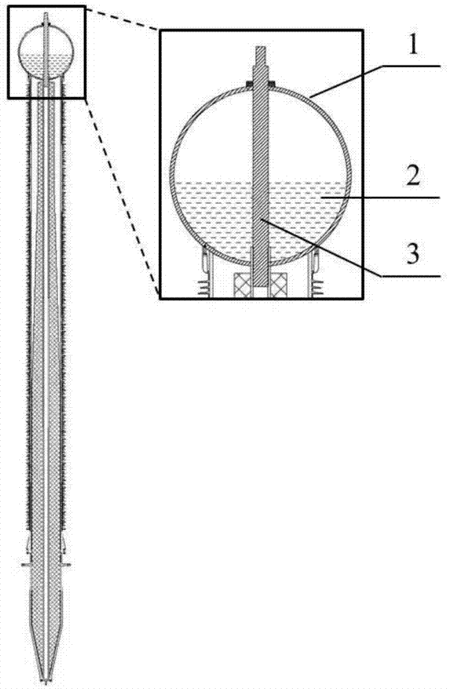 一种减小特高压复合套管动力响应的球形调谐液体阻尼器的制作方法