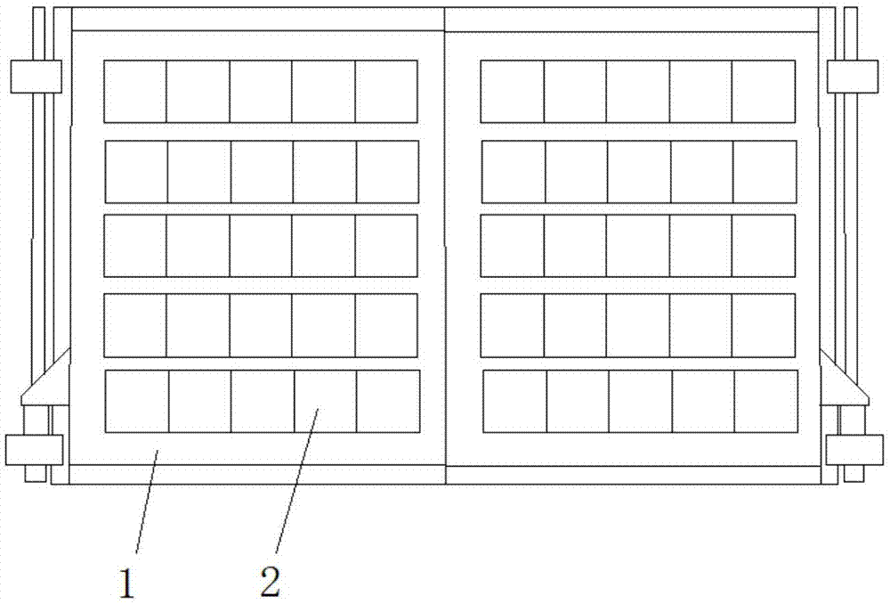 一种抗冲击防护密闭门的制作方法