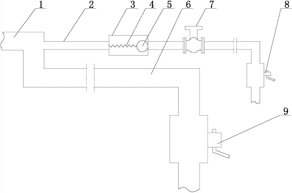 湿式穿孔作业用防逆流装置的制作方法