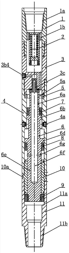 石油钻井用水力低频冲击器的制作方法