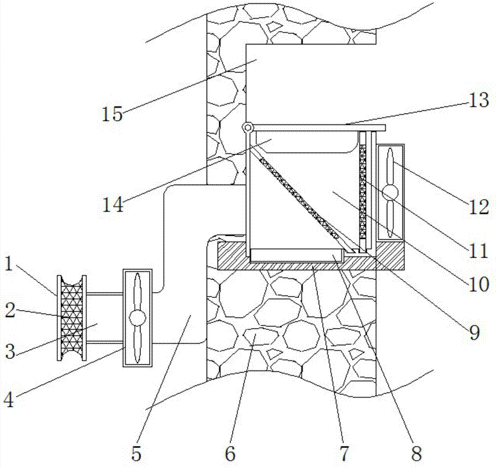 一种绿色建筑用通气设备的制作方法