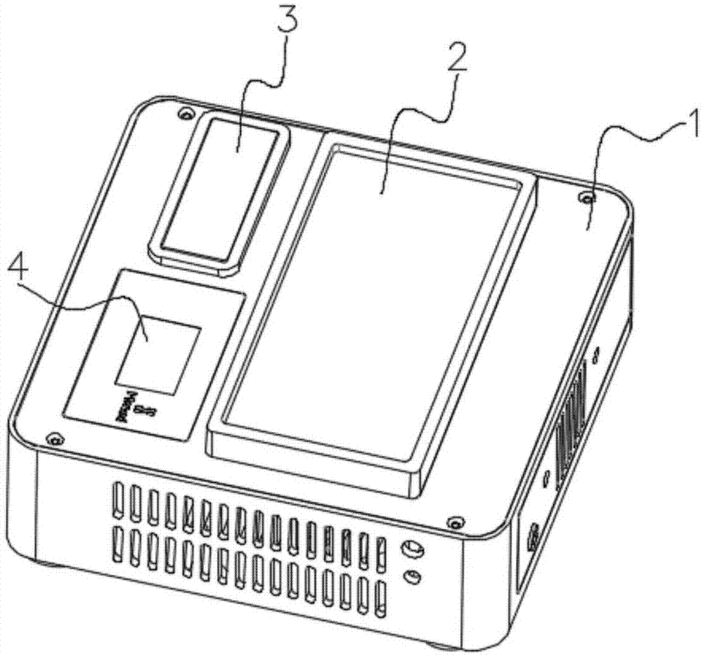 一种带熔解平台的电子控温盒的制作方法