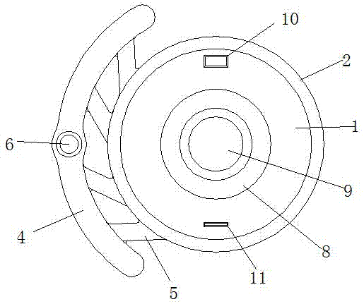 一种新型浇注工艺铸钢碟板的制作方法