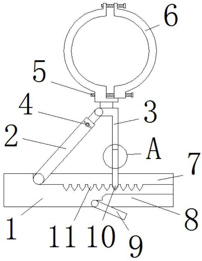 一种管道焊接用夹持固定座的制作方法