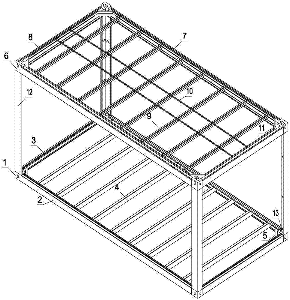 角柱可拆的装配式钢结构建筑独立模块的制作方法