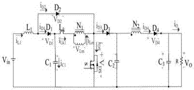 一种带有耦合电感的高增益DC/DC变换器的制作方法