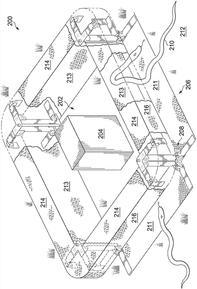 低型面蛇屏障的制作方法