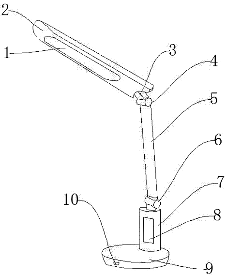 一种防尘型LED灯的制作方法