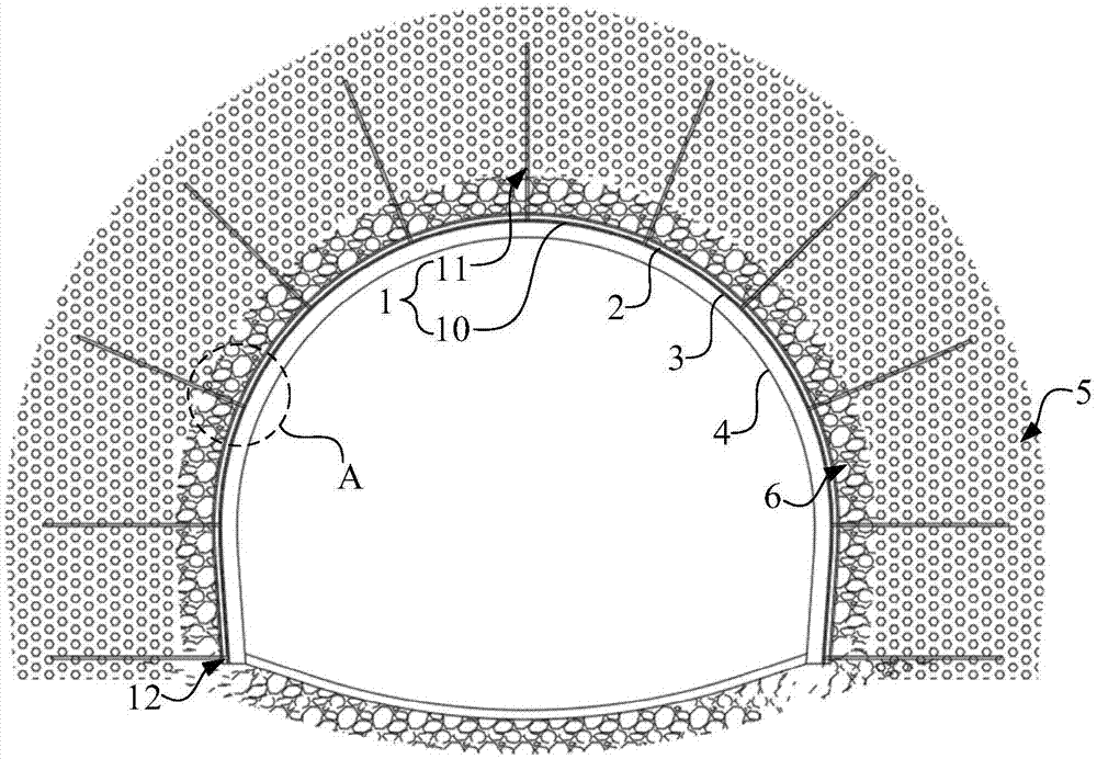 一种多年冻土地区的隧道工程防冻结构的制作方法
