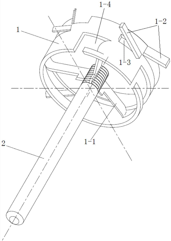 一种可支模浇注的侧拉圆环型锚固钉的制作方法