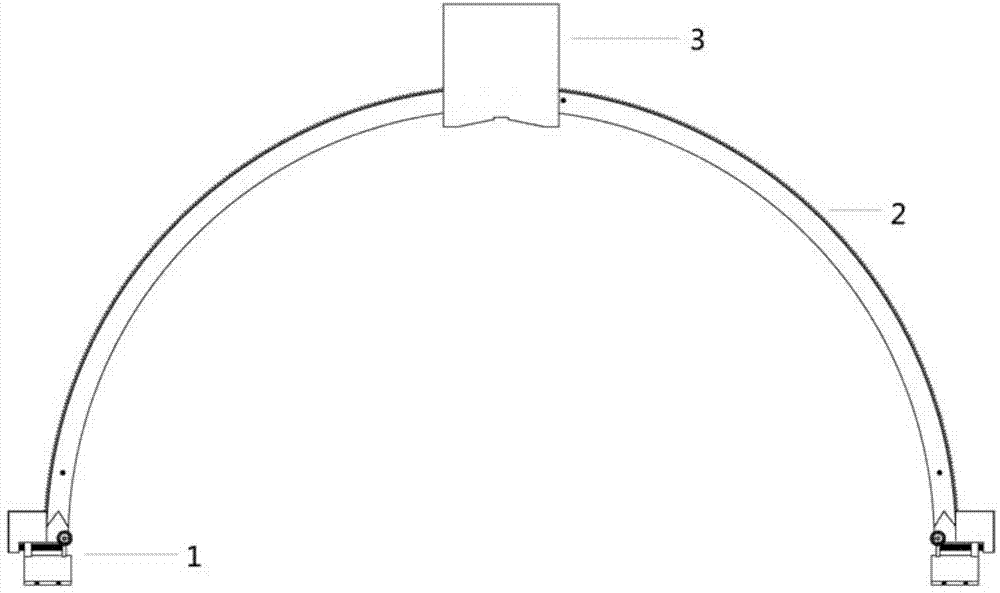 一种钢管混凝土超声波检测支架的制作方法