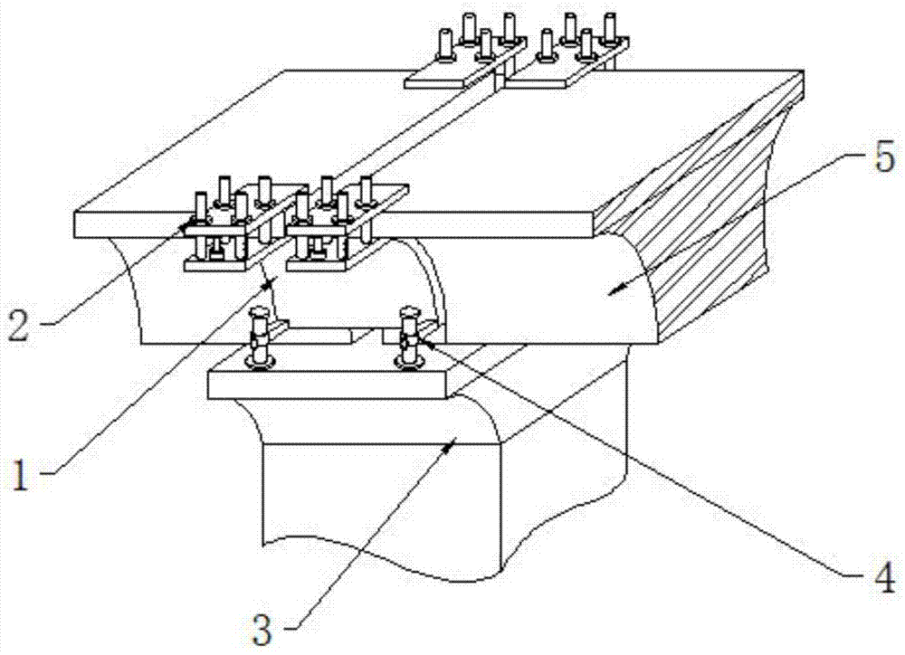 一种高速公路桥梁拼接施工中减振装置的制作方法