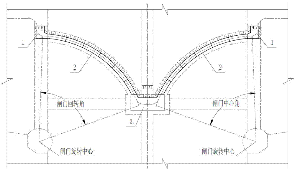 一种三角闸门底止水预埋件的制作方法