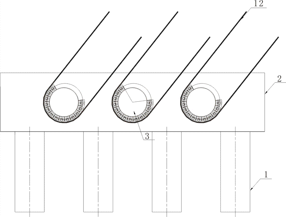 一种缆索吊装系统承重索索力自平衡锚固装置的制作方法