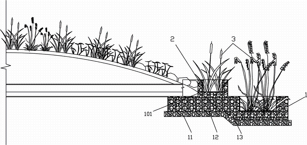 一种复合型生态雨水排水口构造的制作方法