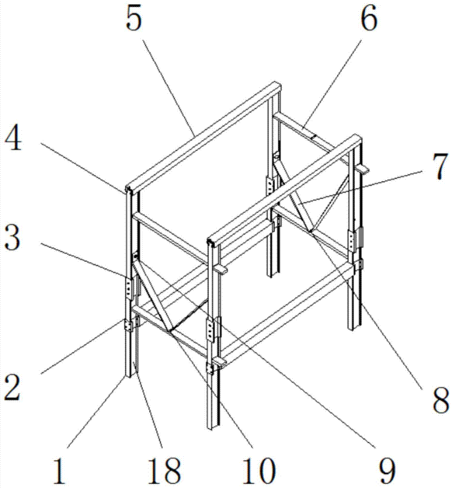 一种装配式钢结构建筑固定机构的制作方法