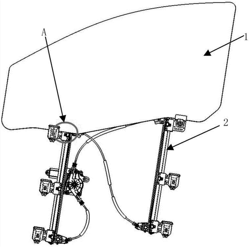 一种绳轮式电动玻璃升降器的限位导向轮的制作方法