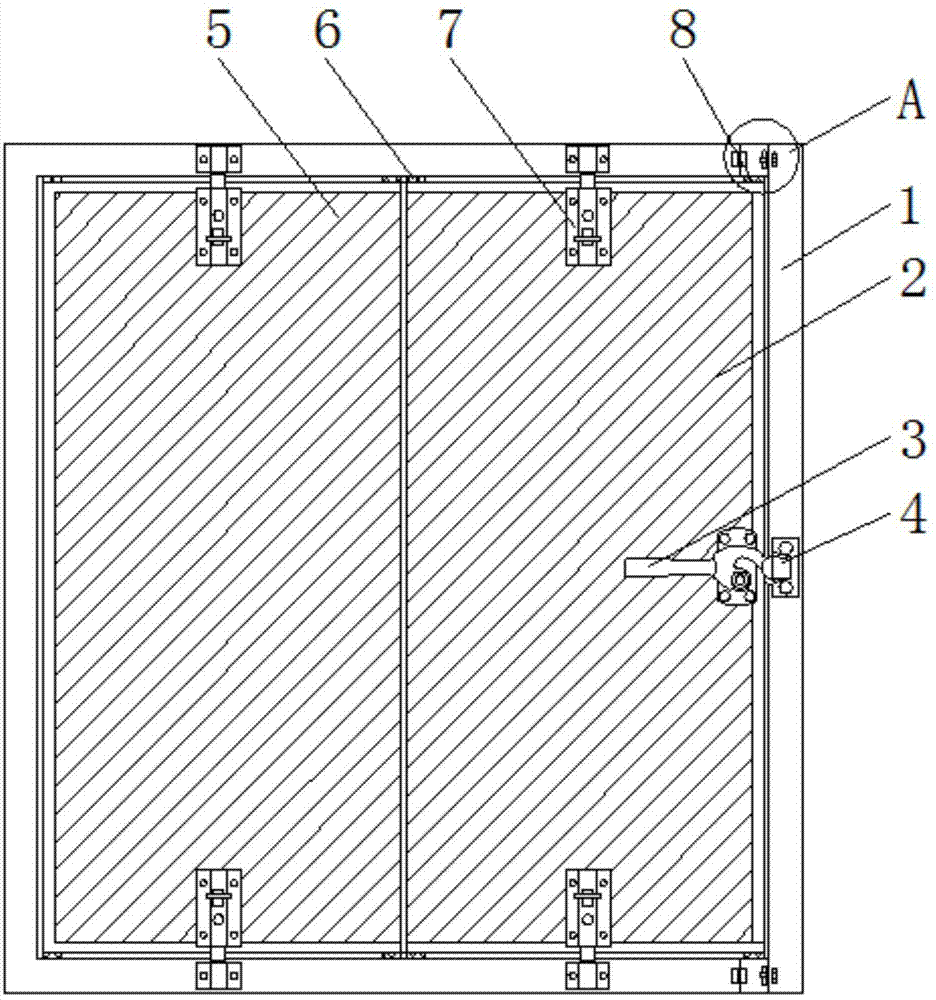 一种临空墙防护密闭封堵板的制作方法