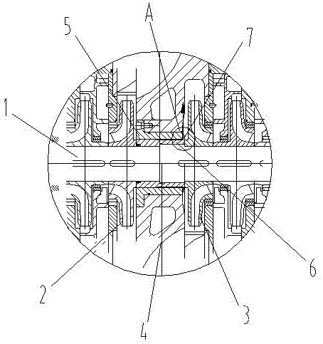 一种多级离心泵低压末级叶轮防冲刷保护结构的制作方法