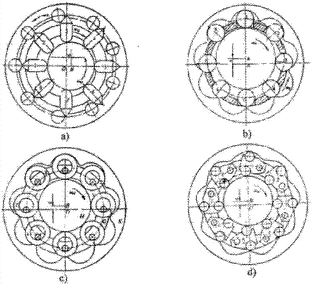 一种连珠滚子活齿减速器的制作方法