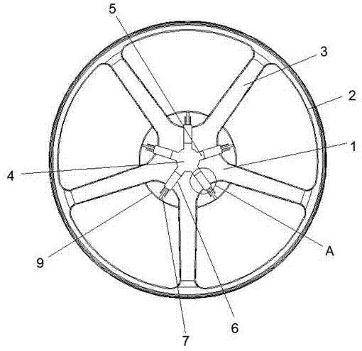 一种防止轴孔变形的塑胶皮带轮的制作方法