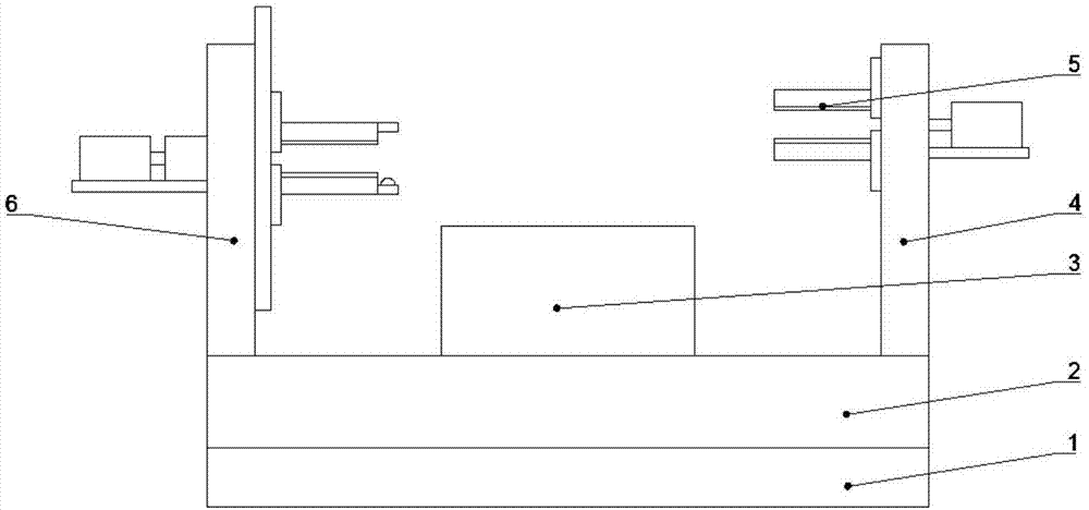 一种转轴式双位定子座辅夹装置的制作方法