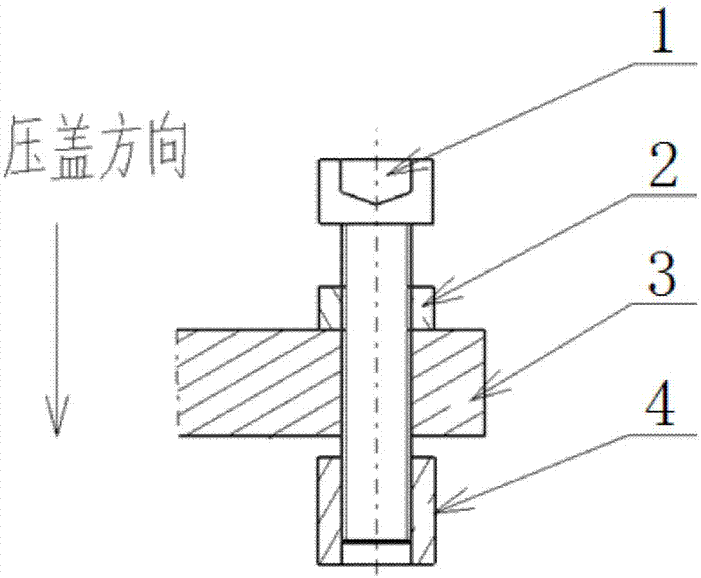 一种用于仪表装配的可调式压盖夹具的制作方法