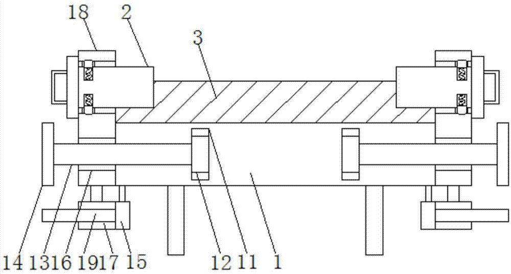 一种生产竹地板的压板机的制作方法