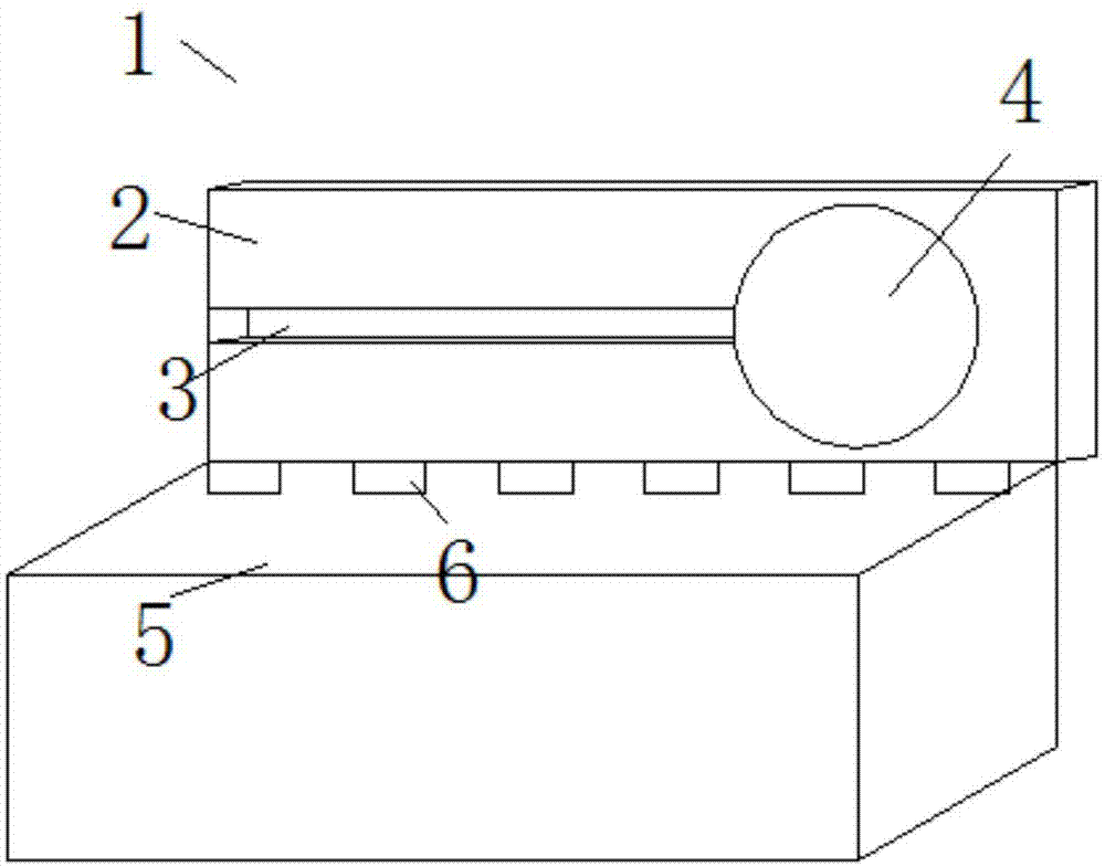 一种耐高温耐磨耳机外壳的成型模具的制作方法