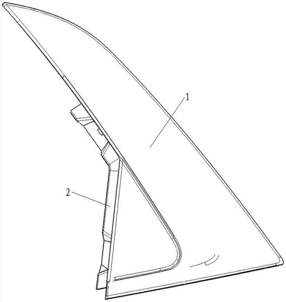 一种新型C柱盖板的制作方法