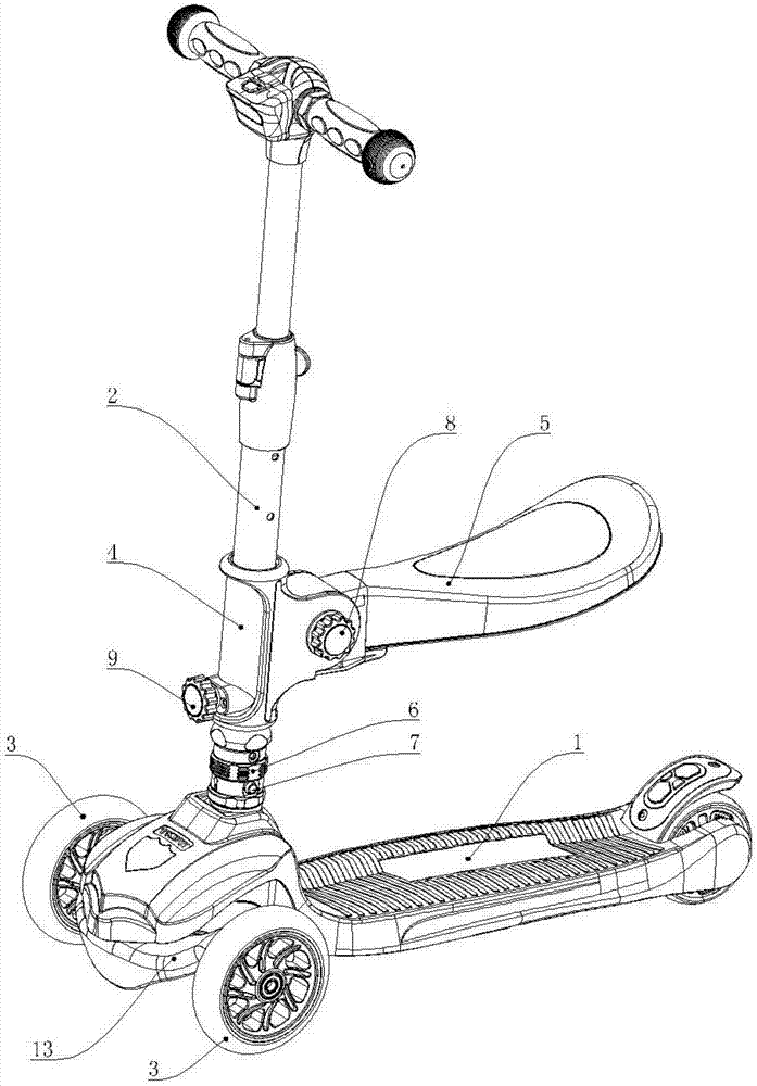 一种滑板车的制作方法