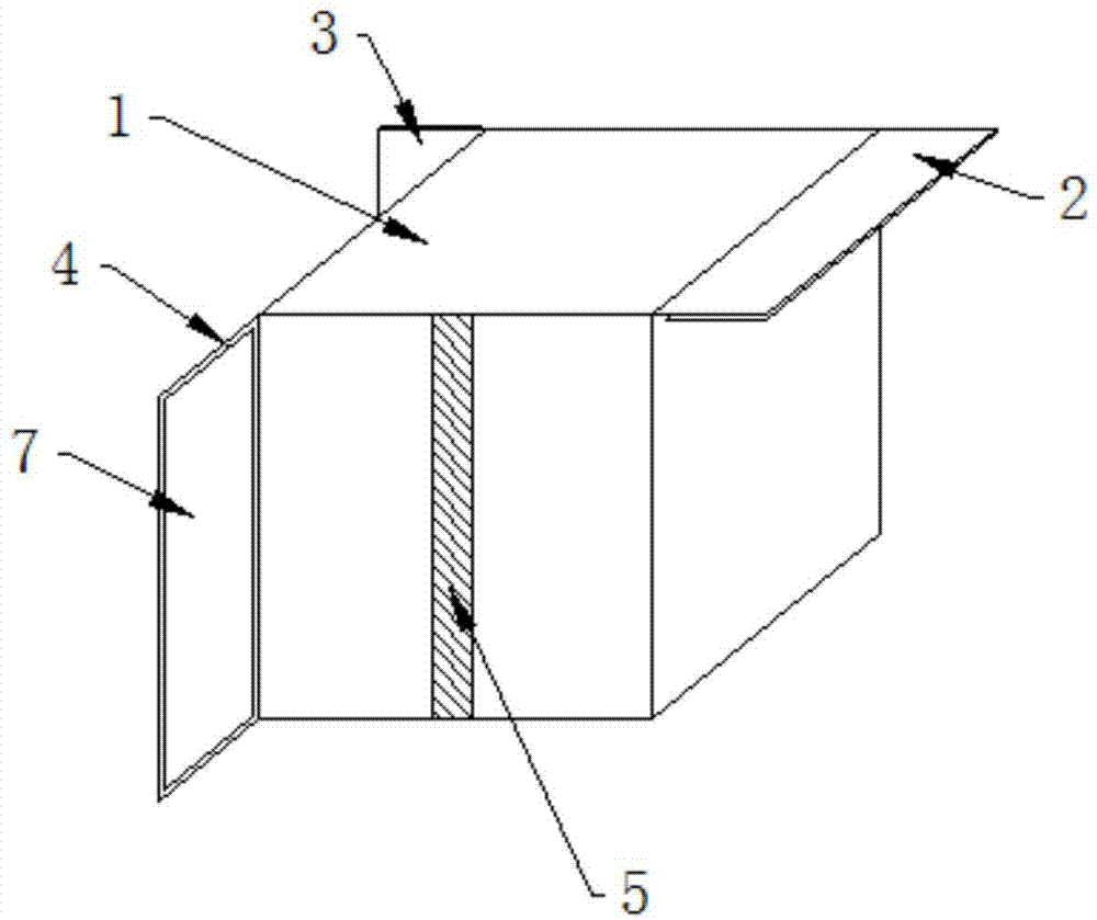 高封闭式瓦楞纸箱的制作方法