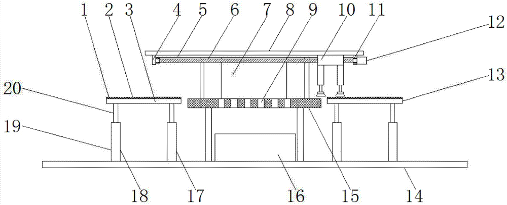 一种板式家具开料机自动上下料配用装置的制作方法