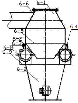 一种吸粮机用卸料筒的制作方法