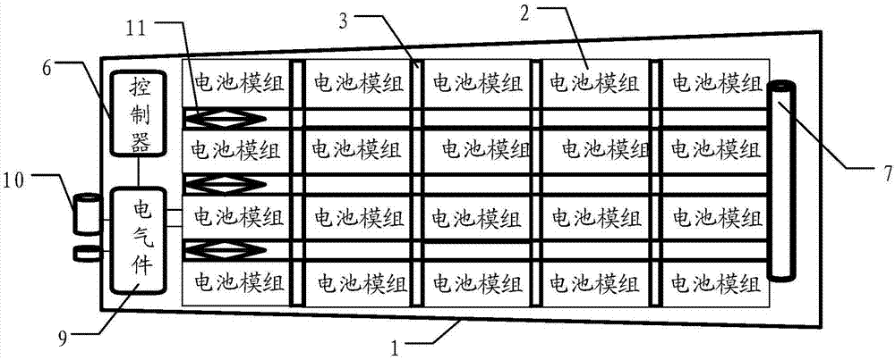 一种电池管理系统、控制方法及汽车与流程