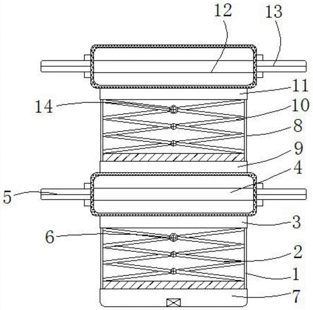 一种可调整支撑高度的钢结构侧壁支架的制作方法