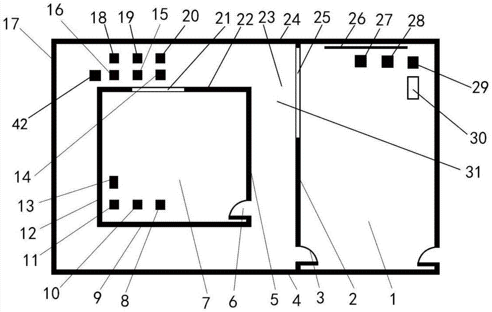 基于物联网的智能家居模拟环境实验教学系统的制作方法