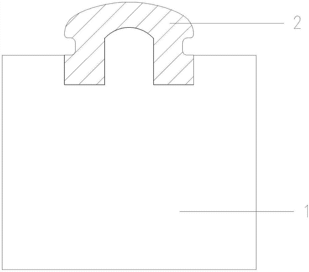 一种轮圈胎槽成型用治具的制作方法