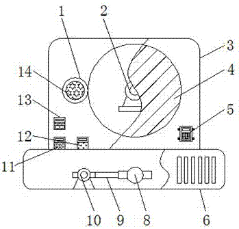 一种锂电池汽车电量显示装置的制作方法