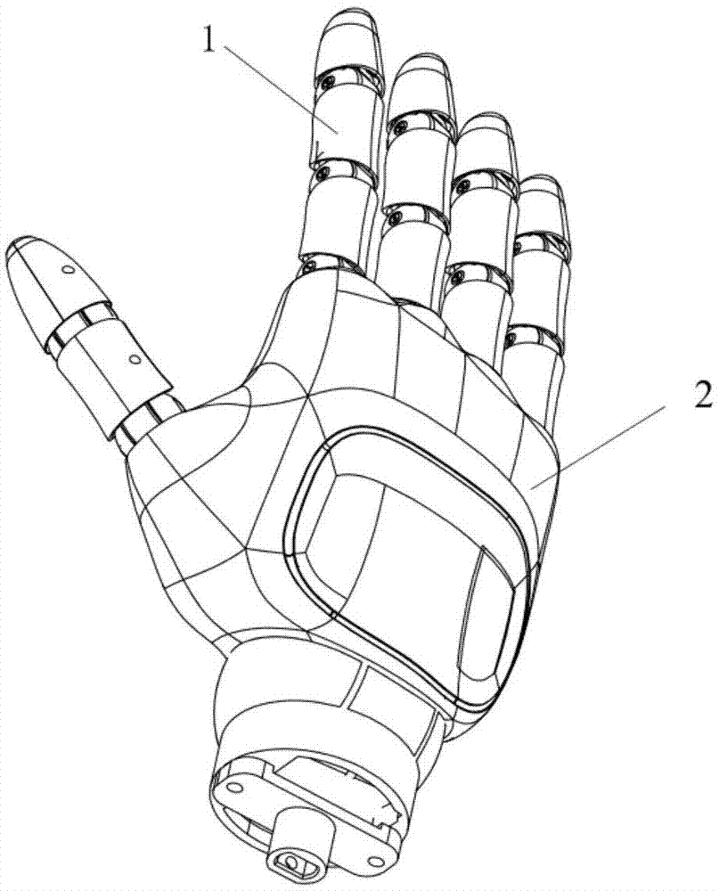 一种仿人手指机构和仿人机械手的制作方法