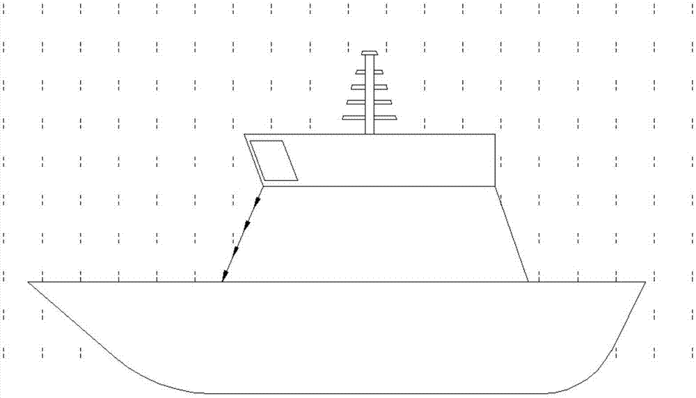 船用可拆卸防水溅门楣的制作方法