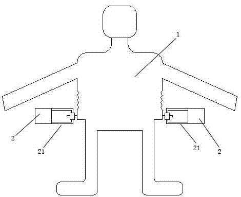 一种快速安装式救生服的制作方法