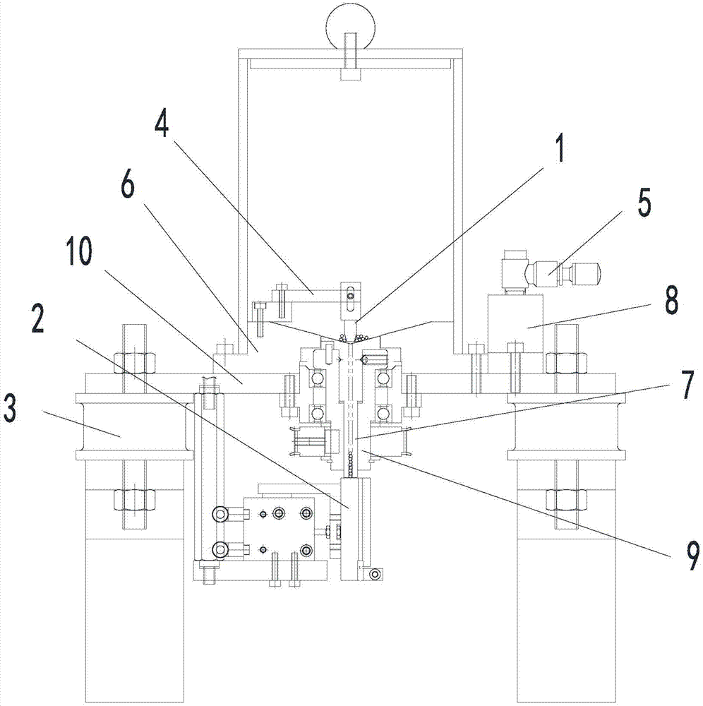 下钢球机构的制作方法