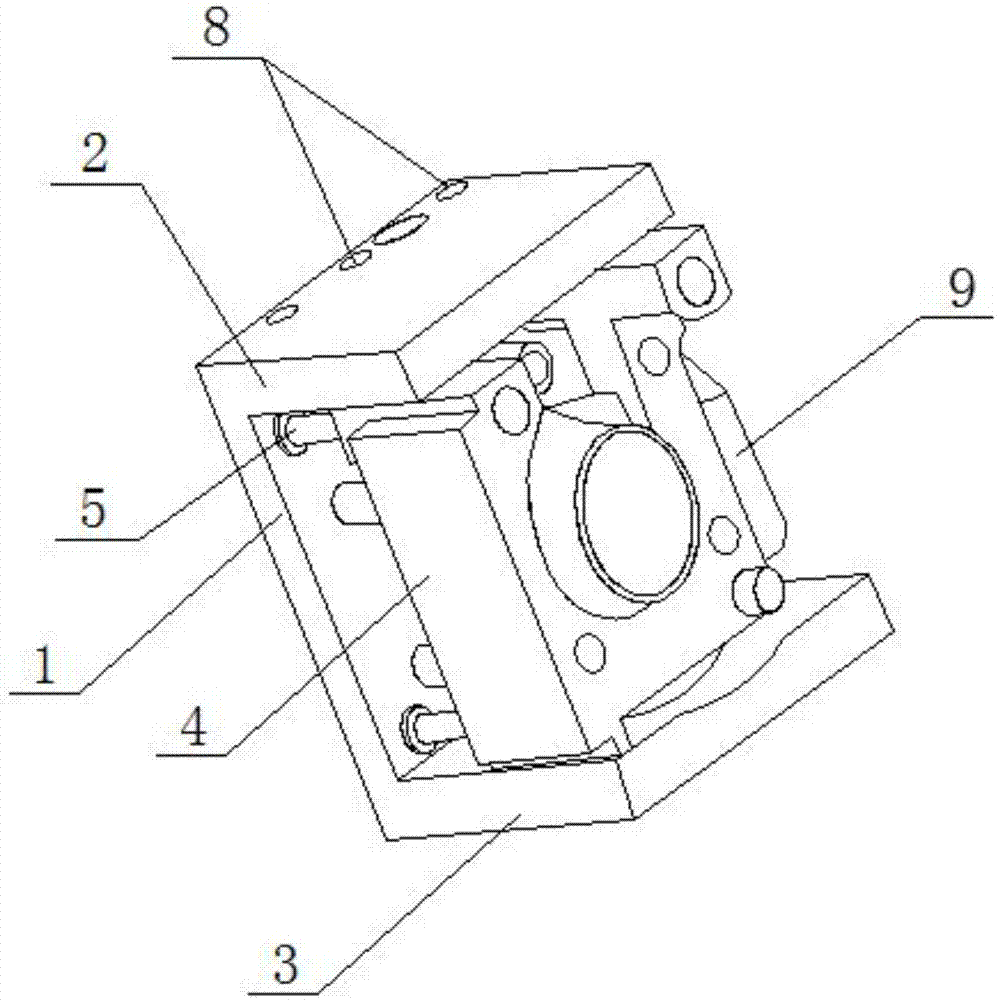 一种高压油泵驱动单元壳体加工用辅助夹具的制作方法