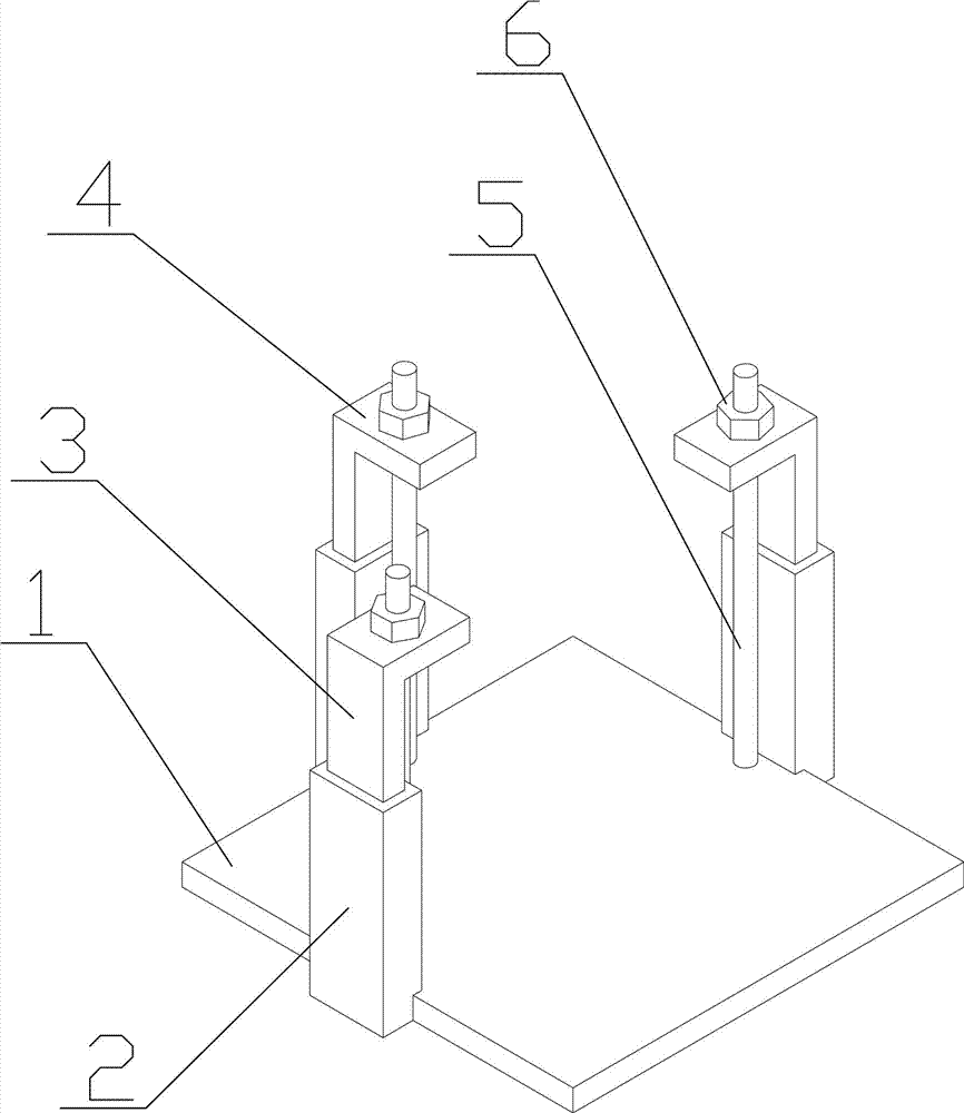 一种换热器封板铣平面夹具的制作方法