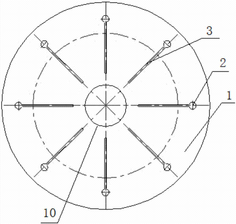 一种变压器线圈立式绕线机绕制用盘形工装的制作方法