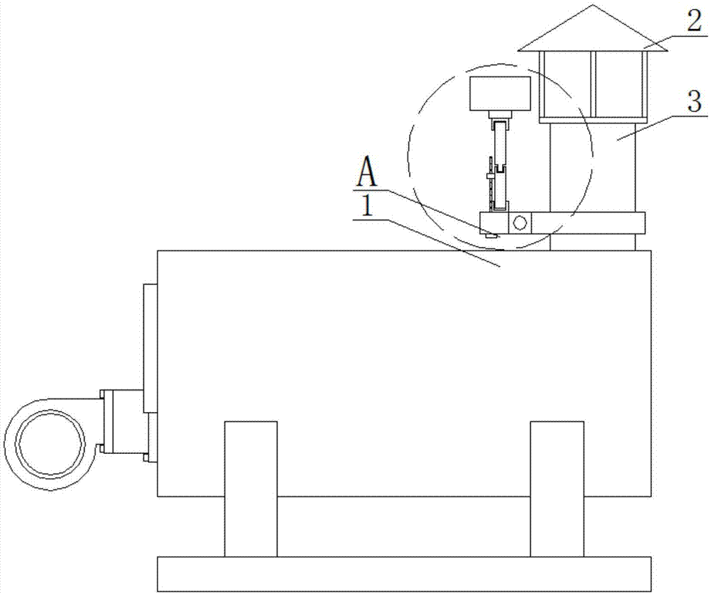 一种方便调节的小型燃气锅炉的气体含量检测装置的制作方法