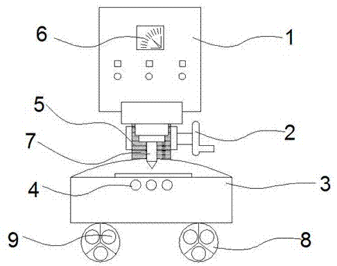 新型消音轮超声波焊接机的制作方法