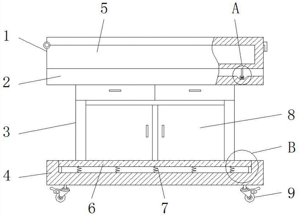 一种可多角度调节的蒸汽轮机模型展示装置的制作方法